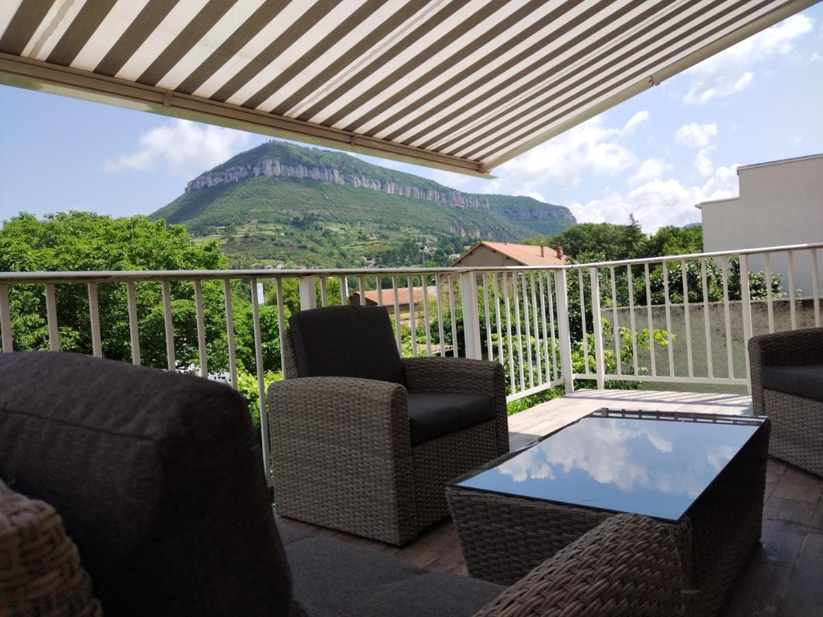 Ferienwohnung Belle Vue Millau Exterior foto